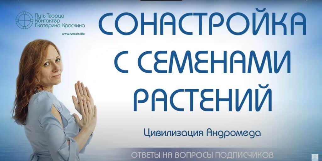 Сонастройка с семенами растений: практика
