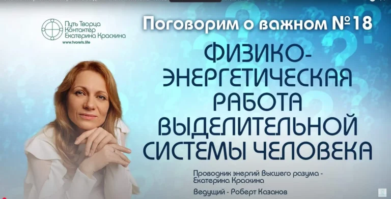 Физико энергетическая работа выделительная система человека очищение энергия